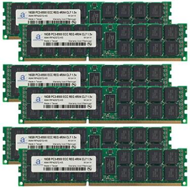 Imagem de Adamanta Atualização de memória de servidor de 96 GB (6 x 16 GB) para HP Proliant BL2x220c G7 DDR3 1066Mhz PC3-8500 ECC registrado 4Rx4 CL7 1,5v