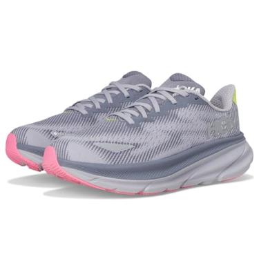 Imagem de HOKA Tênis feminino Clifton 9 GTX, Céu cinza/cinza nebuloso, 37