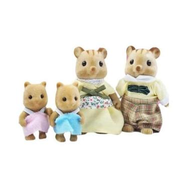 Imagem de Bonecos De Família De Animais Da Floresta Em Miniatura Para Crianças, 