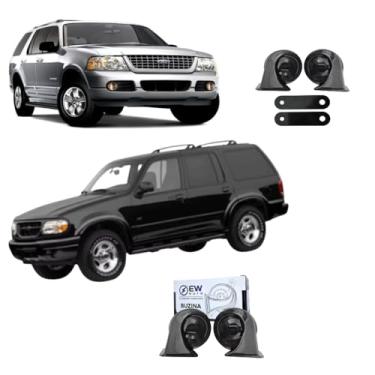 Imagem de BUZINA AUTOMOTIVA CARACOL (PAR) GRAVE/AGUDO PARA EXPLORER 1995 >2005 - TIGER AUTO