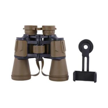 Imagem de Binóculos Leves E Impermeáveis 20x50 Com Prisma BAK4 Revestido Em FMC 