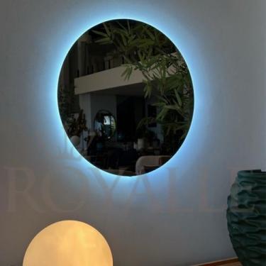 Imagem de Espelho Redondo Com Led 50x50 Lapidado - Group Royalle