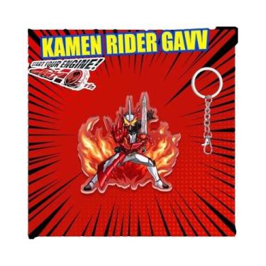 Imagem de Pingente Acrílico Kamen Rider De 6CM Para Crianças, Chaveiro De Mochil