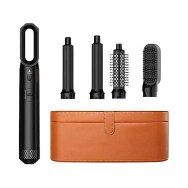 Imagem de Escova Secadora 5 Em 1: Modelador, Alisador E Escova De Ar Quente Para