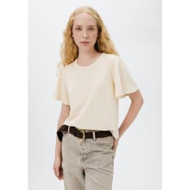 Imagem de Blusa Feminina Manga Godê Com Linho-Feminino