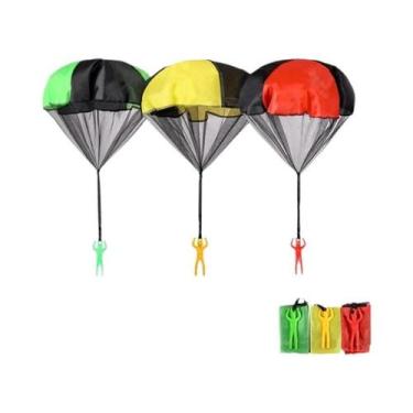 Imagem de Brinquedo De Paraquedas Para Crianças, Paraquedas Voador Para Meninos 