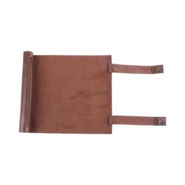 Imagem de Bandeja Dobrável De Couro PU Com Zíper Para Dados De RPG E DND, Bolsa 