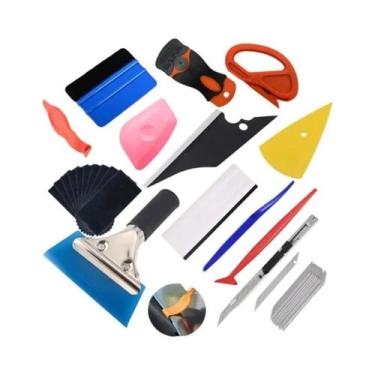 Imagem de Kit De Ferramentas Para Instalação De Película Automotiva: Espátula De