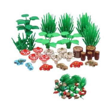 Imagem de Conjunto De Blocos De Montar Jungle Garden City View 48-54 Peças Acess