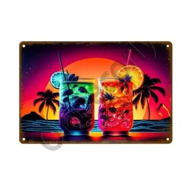 Imagem de Placa De Metal Vintage Para Bar, Pub, Clube, Caverna Do Homem, Arte De