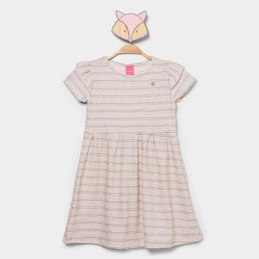 Imagem de Vestido Infantil Kamylus Estampado-Feminino