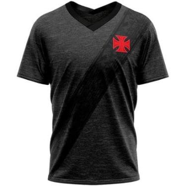 Imagem de Camiseta Vasco Graphite Lançamento Masculina-Masculino