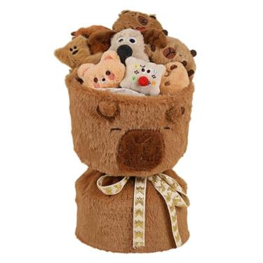 Imagem de Pelúcia Buquê de Capivara – Presente Fofo e Criativo