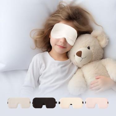 Imagem de Máscara de dormir para dormir de lado, pacote com 1, máscara blackout 3D para dormir, venda noturna para homens e mulheres