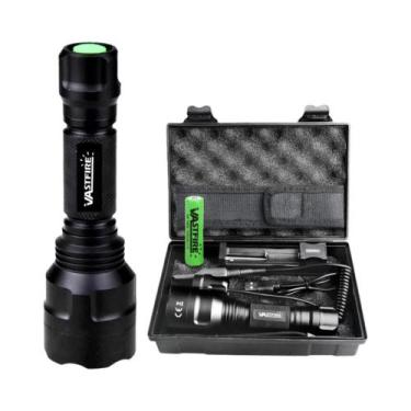 Imagem de Lanterna Tática LED Para Caça Com Luz Branca, Verde E Vermelha, Interr