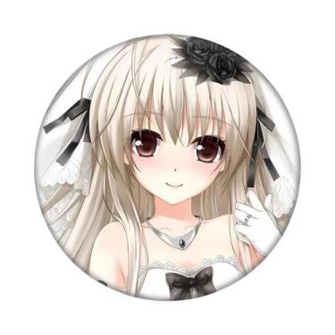 Imagem de Broche De Lata SPTE De 58mm Com Tema Anime Yosuga No Sora Haruka Kasug