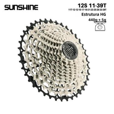 Imagem de Cassete De Bicicleta Em Aço Carbono Ultraleve 9-13 Velocidades HG Para