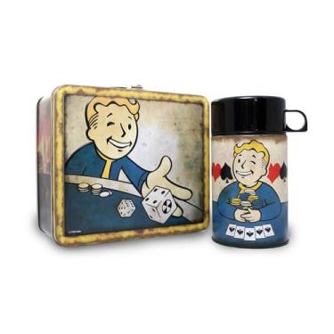 Imagem de FanWraps Lancheira e garrafa térmica Fallout New Vegas Vault Boy