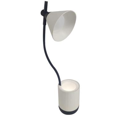 Imagem de Luminaria de Mesa Led Porta Objetos Articulada 3 Cores