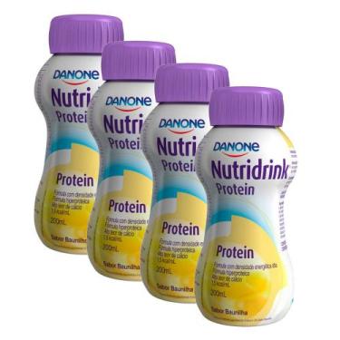 Imagem de Kit 4 Nutridrink Protein Baunilha 200ml - Danone