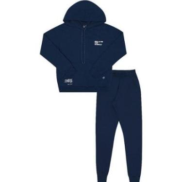 Imagem de Conjunto Juvenil Moletom - 49870-58-Masculino