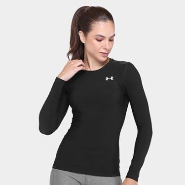 Imagem de Camiseta Under Armour Compressão Manga Longa Feminina-Feminino