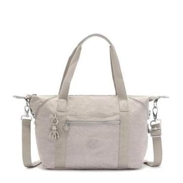 Imagem de Bolsa Transversal Kipling Art 21 Litros Grey Gris Cinza-Unissex