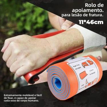 Imagem de Rolo De Tala De Alumínio Universal Para Kit De Primeiros Socorros De E