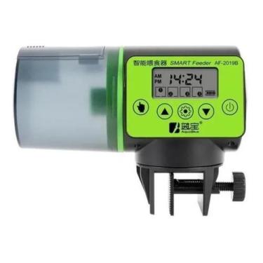 Imagem de Alimentador Automático Com Temporizador Para Peixes Aquários - AQUABLU