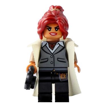 Imagem de Boneco Super Heroi Vilão Hq Bloco De Montar