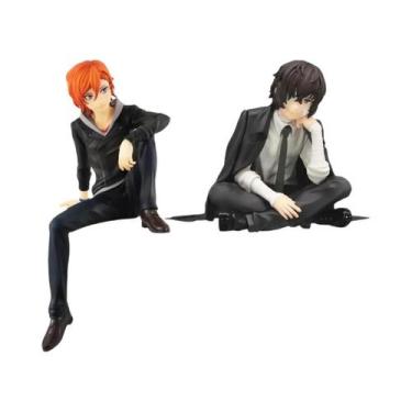 Imagem de Figuras De Anime Bungou Stray Dogs De 14cm, Kawaii Dazai Osamu E Nakah