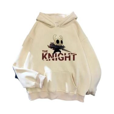 Imagem de Hoodies Masculinos Hollow Knight Ulzzang Grunge Y2k Estilo Estético, P