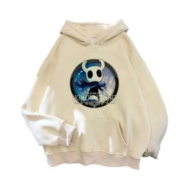 Imagem de Hoodies Masculinos Hollow Knight Ulzzang Grunge Y2k Estilo Estético, P