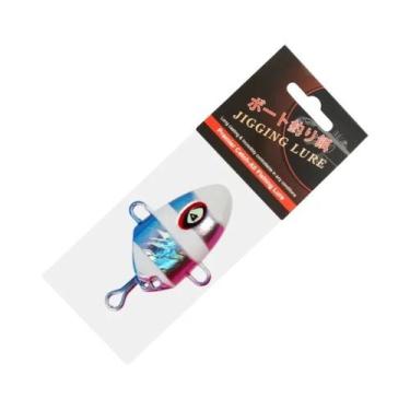 Imagem de Anzóis De Metal Reforçados Para Jigging 100g-300g Kabura Bullet Squid 