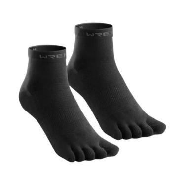 Imagem de Meias Esportivas COOLMAX Respiráveis E Leves De Cinco Dedos Para Corri