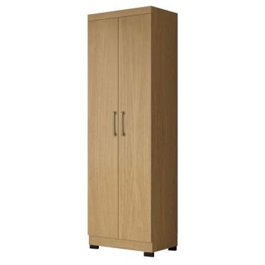 Imagem de Armário Multiuso 2 Portas 2000191 Atacama Com Pés Preto - Aramóveis