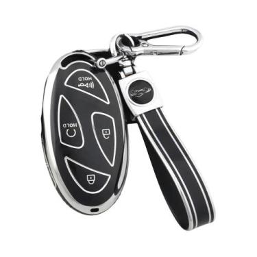 Imagem de Capa De Chave Remota De Carro Em TPU Para Hyundai IONIQ 6 Kona Com 5 O