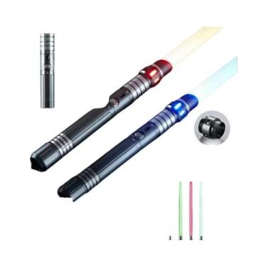 Imagem de Sabre De Luz Metálico De 7 Cores Com Sensor De Gravidade Recarregável 