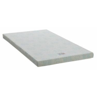 Imagem de Colchonete Physical Alto Solteiro 78 cm (LARG) Branco e Azul - 42951 -
