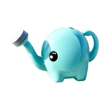 Imagem de Regador De Plástico De 2500ml Com Desenho De Elefante Fofo Para Crianç