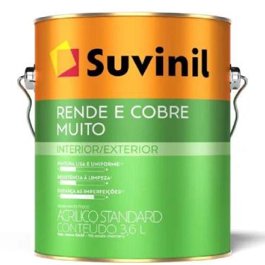 Imagem de Tinta Acrílica 3,6 Litros Rende Cobre Muito Elefante 50842734 Suvinil 