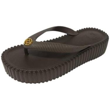 Imagem de Tamanco de Dedo Feminino Salto Plataforma Moda Brizza Arezzo-Feminino