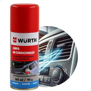 Imagem de Higienizador De Ar Condicionado automotivo Wurth 145ml Seu Carro sem m