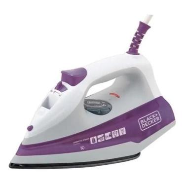 Imagem de Ferro de Passar Roupa com Vaporizador Black Decker Base Anti