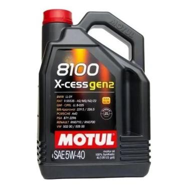 Imagem de Óleo de motor Motul sintético 5W-40 para carro/caminhonete d - Congrat