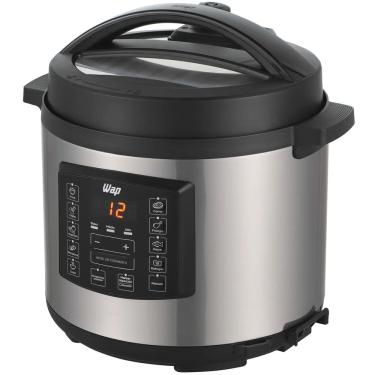 Imagem de Panela Pressão Eletrica Wap WPPE1 6L Digital 10 Funções 1000W