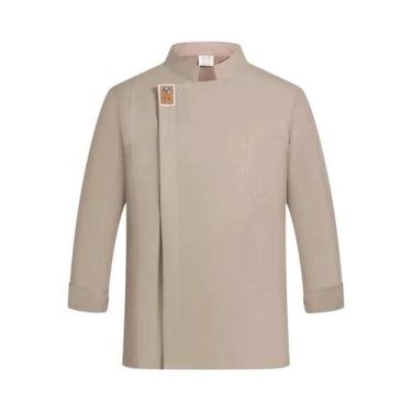 Imagem de Roupas De Trabalho Para Chef Profissional, Camisa De Cozinha, Uniforme