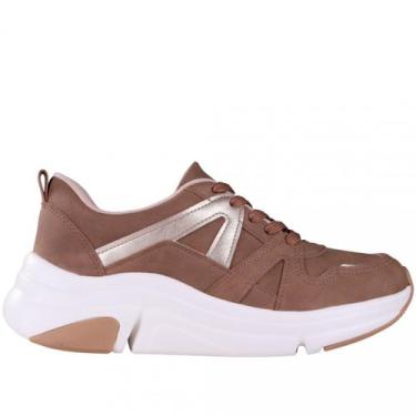Imagem de Tênis Feminino Modare Chunky 7401102, Marrom, 36