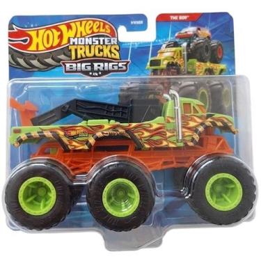 Imagem de Hot Wheels Monster TRUCKS Caminhoes Reboque THE 909 VD Mattel HWN86