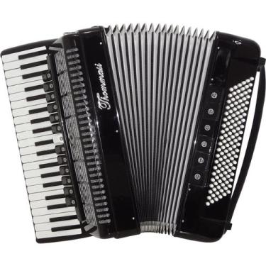 Imagem de Acordeon 120 Baixos 41 Teclas TA 12020 Preto Thommasi
